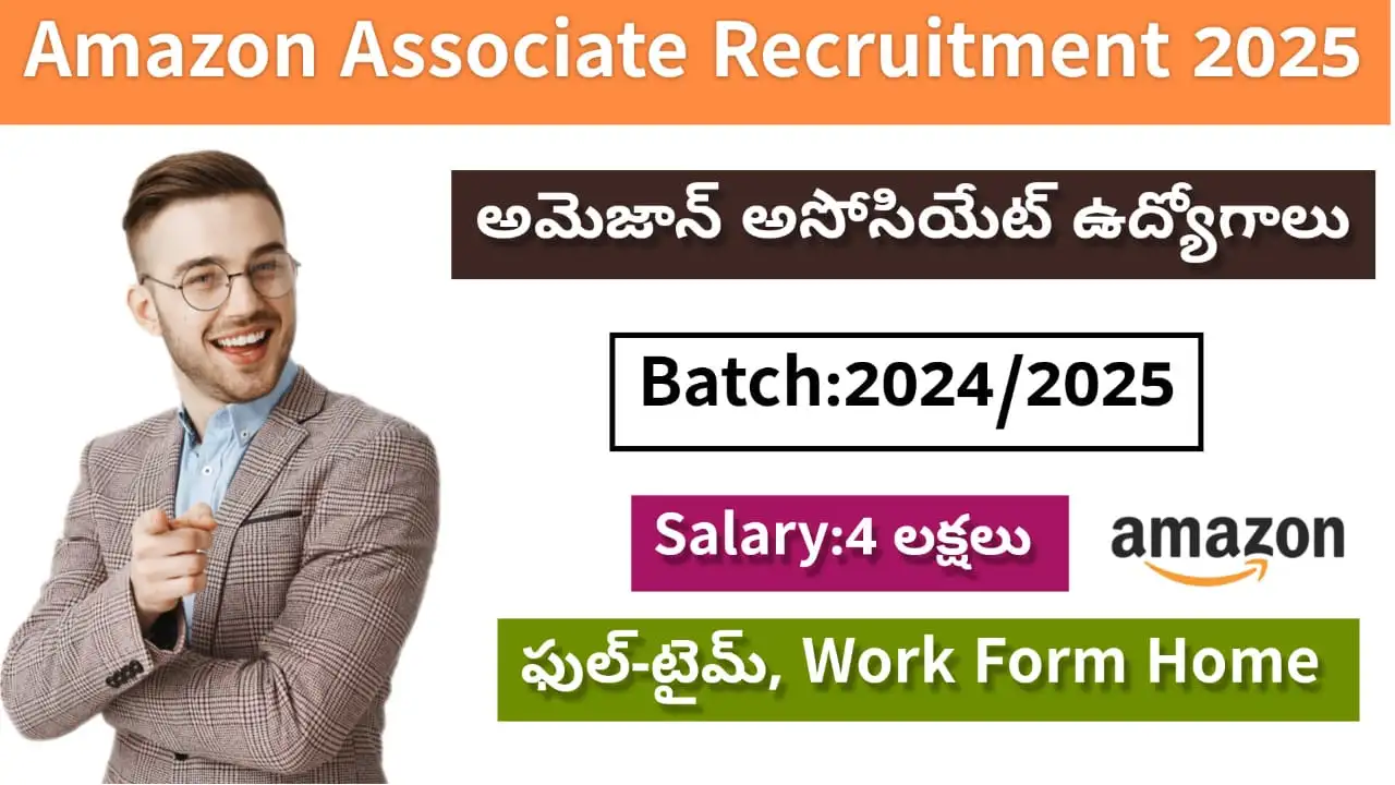 Amazon Associate Recruitment 2025 for ML Data Operations – Work From Home Jobs in Vizag