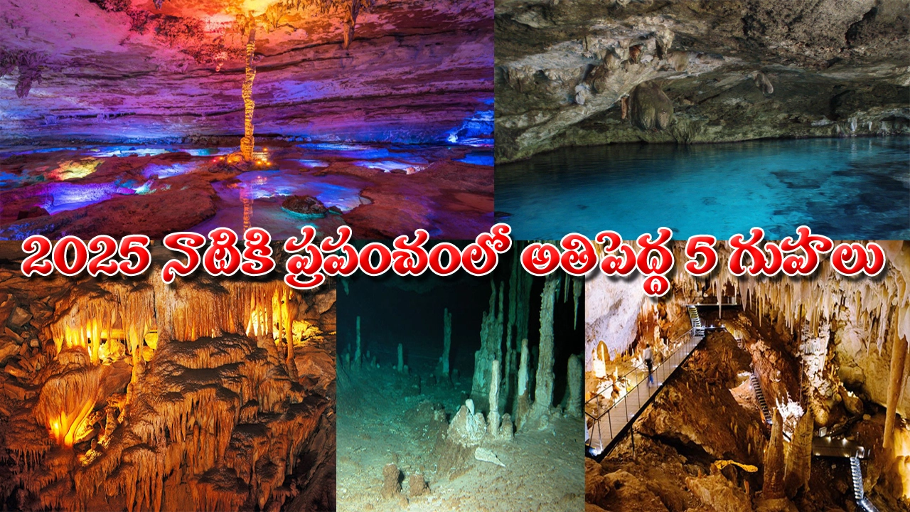 Top 5 Largest Caves in the World 2025